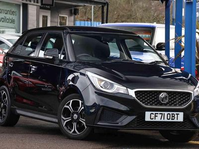 Used MG MG3 Excite 106 HP (77 kW) 2022 Black Hatchback