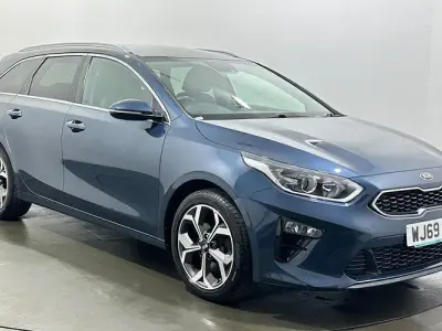 Used Kia Ceed Sportswagon 140 HP (102 kW) 2019 Blue Estate
