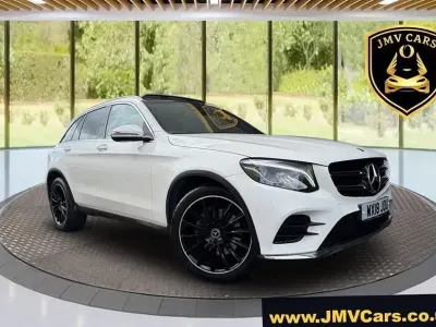 Second-hand Mercedes GLC220 AMG line 170 CP (125 kW) 2018 Alb Break