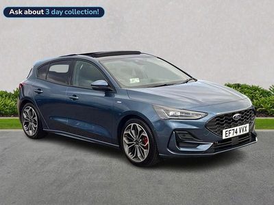 Blue Used 2025 Ford Focus ST-Line X Hatchback | £23,625 (A bit pricey)