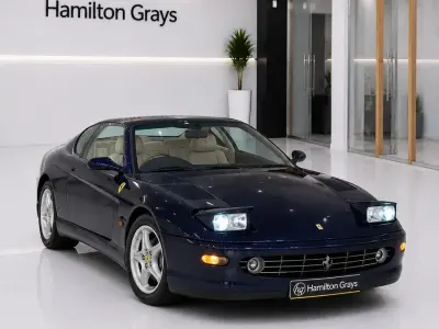 Used Ferrari 456M 437 HP (321 kW) 1999 Blue Coupe