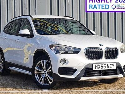 Used BMW X1 Sport Line 192 HP (141 kW) 2015 White SUV