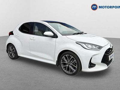 Used Toyota Yaris Hybrid 2021 White Hatchback