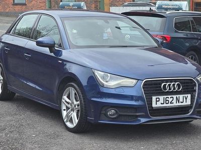 Usado Audi A1 Sportback S-Line 105 HP (77 kW) 2012 Azul Citadino