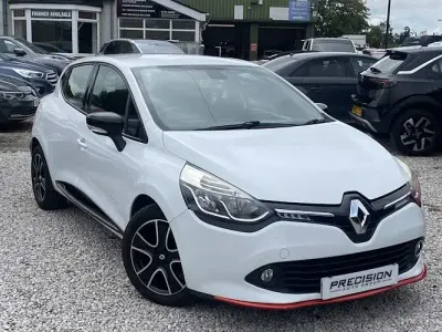 Used Renault Clio Dynamique 73 HP (53 kW) 2014 White Hatchback
