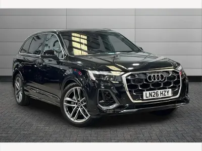 Used Audi Q7 S-Line 340 HP (250 kW) 2026 Mythos black SUV
