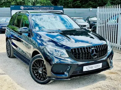 Used Mercedes GLE250 AMG line 204 HP (150 kW) 2015 Black SUV