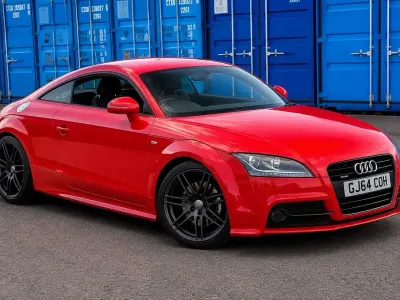 Used Audi TT Black Edition 184 HP (135 kW) 2014 Red Coupe