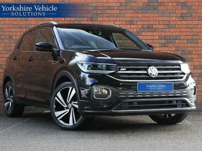 Usado VW T-Cross R-line 115 CV (84 kW) 2020 Negro SUV