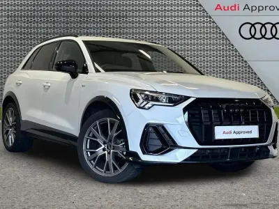 Used Audi Q3 Black Edition 150 HP (110 kW) 2025 White SUV
