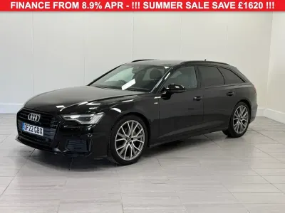 Used Audi A6 Black Edition 204 HP (150 kW) 2021 Black Estate