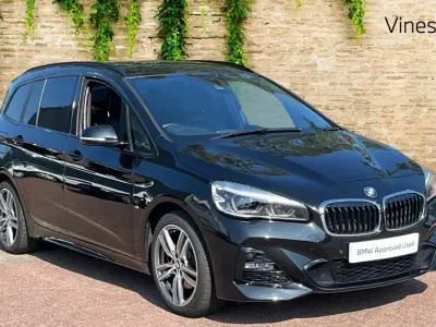Used BMW 218 Gran Tourer M Sport 134 HP (98 kW) 2021 Black MPV