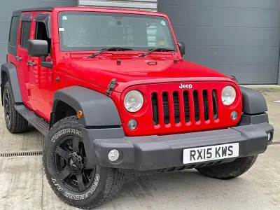 Used Jeep Wrangler Sport 285 HP (209 kW) 2015 Red SUV