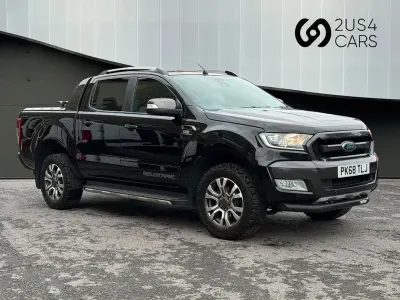 Used Ford Ranger Wildtrack 200 HP (147 kW) 2018 Black Pickup