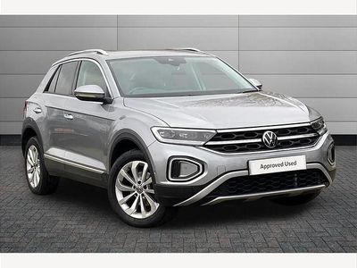 Silver Used 2022 VW T-Roc Style SUV | £20,095 (Fair price)