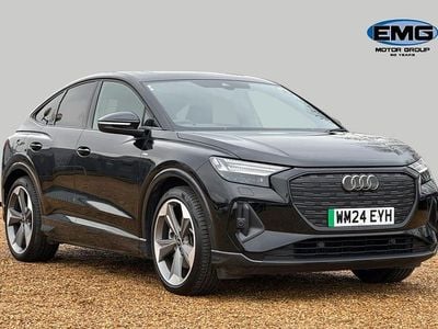 Used Audi Q4 Sportback e-tron Black Edition 250 kW (340 HP) 2024 Black SUV