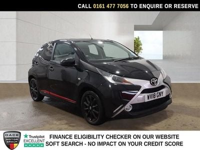 Used Toyota Aygo x-press 68 HP (50 kW) 2018 Black Hatchback