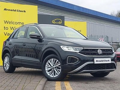 Black Used 2023 VW T-Roc Life SUV | £20,498 (Fair price)