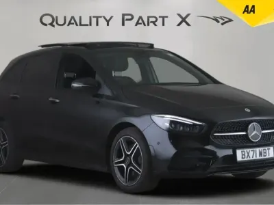 Used Mercedes B250e AMG line 218 HP (160 kW) 2022 Black Hatchback