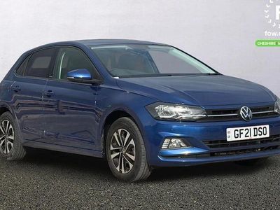 Used VW Polo United 95 HP (69 kW) 2020 Blue Hatchback