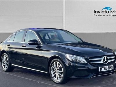 Used Mercedes C220 170 HP (125 kW) 2015 Black Sedan