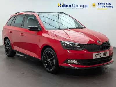 Used Skoda Fabia Monte Carlo 110 HP (80 kW) 2016 Red Estate