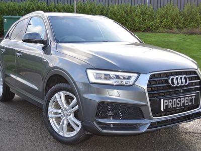 Daytona grey metallic Used 2018 Audi Q3 S-Line SUV | £12,500 (Fair price)
