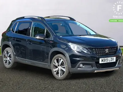 Used Peugeot 2008 GT-line 131 HP (96 kW) 2019 Black SUV