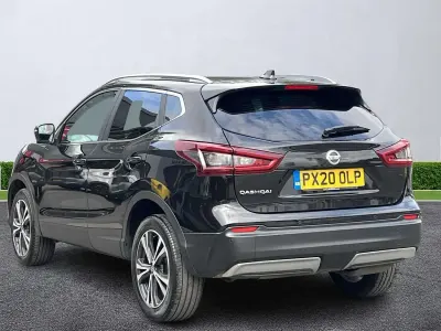 Used Nissan Qashqai N-Connecta 115 HP (84 kW) 2020 Black SUV