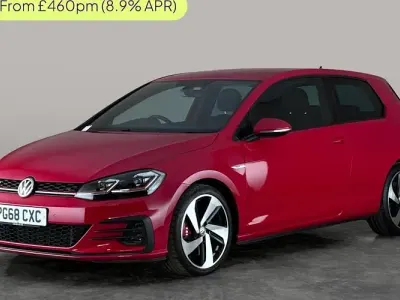 Used VW Golf VII GTI 245 HP (180 kW) 2019 Red Hatchback