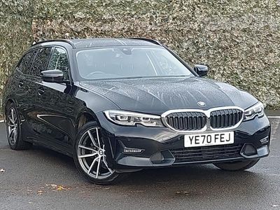Black Used 2020 BMW 318 Sport Line Estate | £18,998 (A bit pricey)