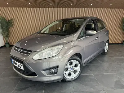 Used Ford C-MAX Zetec 115 HP (84 kW) 2015 Brown MPV