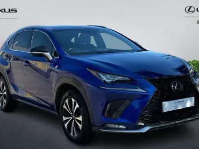 Used Lexus NX300h Sport Line 197 HP (144 kW) 2019 Blue SUV