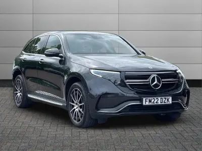 Usado Mercedes EQC400 AMG line 300 kW (408 HP) 2022 Cinzento SUV