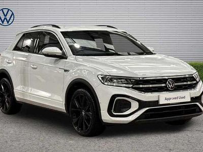 Used VW T-Roc R-line 150 HP (110 kW) 2024 White SUV