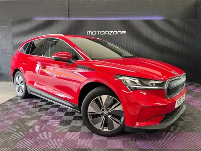 Used Skoda Enyaq iV Suite 150 kW (204 HP) 2021 Red SUV
