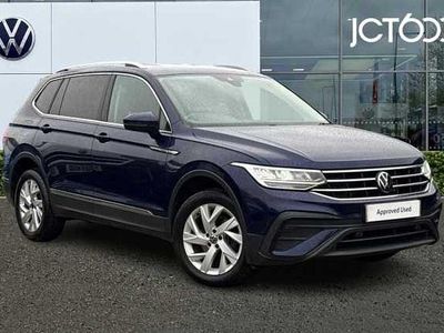 Used VW Tiguan Allspace Life 150 HP (110 kW) 2022 Blue SUV