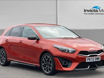 Used Kia Ceed GT-Line 158 HP (116 kW) 2022 Orange Hatchback