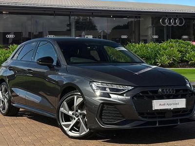 Used Audi A3 Black Edition 147 HP (108 kW) 2025 Grey Hatchback