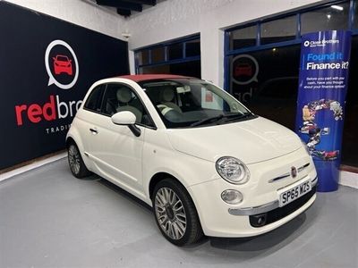 used Fiat 500 1.2L LOUNGE 3d 69 BHP Convertible