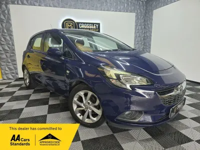 Used Vauxhall Corsa 75 HP (55 kW) 2016 Blue Hatchback
