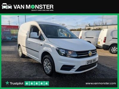 Used VW Caddy Trendline 102 HP (75 kW) 2018 White MPV