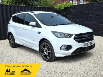 Used Ford Kuga ST-Line 180 HP (132 kW) 2018 White SUV