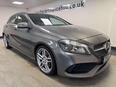 Grey Used 2017 Mercedes A160 AMG line Hatchback | £9,295 (Fair price)