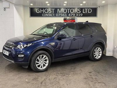 Begagnad Land Rover Discovery Sport SE 2017 Blå SUV