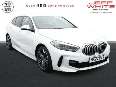 Used BMW 118 M Sport 136 HP (100 kW) 2022 White Hatchback