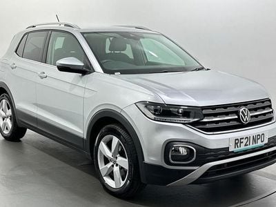 Silver Used 2021 VW T-Cross SEL SUV | £14,976 (Fair price)