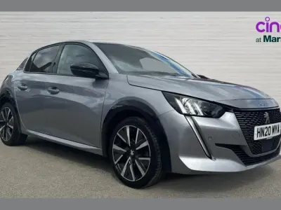Used Peugeot 208 GT-line 101 HP (74 kW) 2020 Grey Hatchback