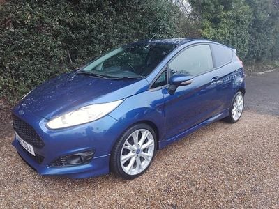 Used Ford Fiesta Sport 2017 Blue Van