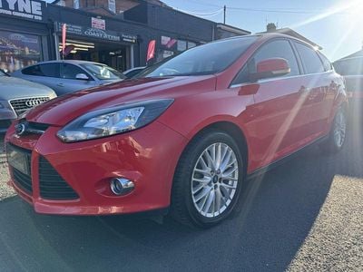 Used Ford Focus Zetec 2013 Red Hatchback